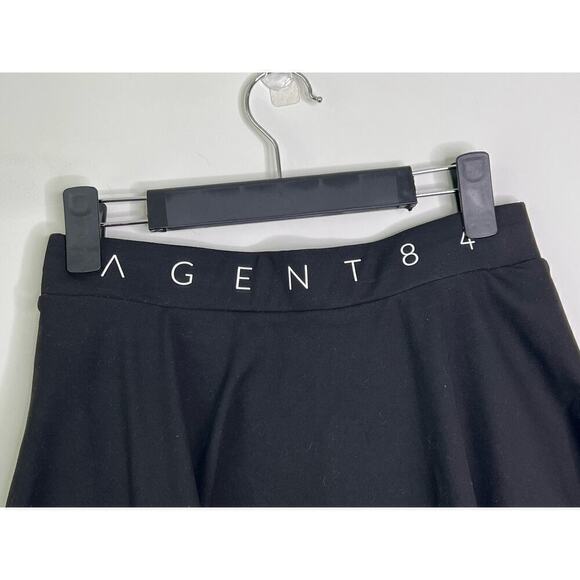Agent 84 Buttersoft Tennis Skirt Athletic Micro Skort Black Women's Size Large - Picture 4 of 6